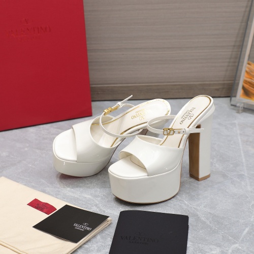 Replica Valentino Sandal For Women #1057736 $128.00 USD for Wholesale