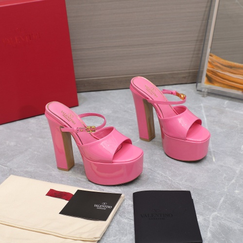 Replica Valentino Sandal For Women #1057739 $128.00 USD for Wholesale