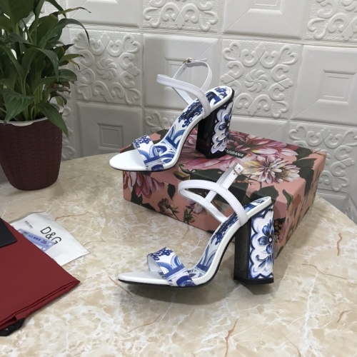 Replica Dolce & Gabbana D&G Sandal For Women #1057763 $150.00 USD for Wholesale