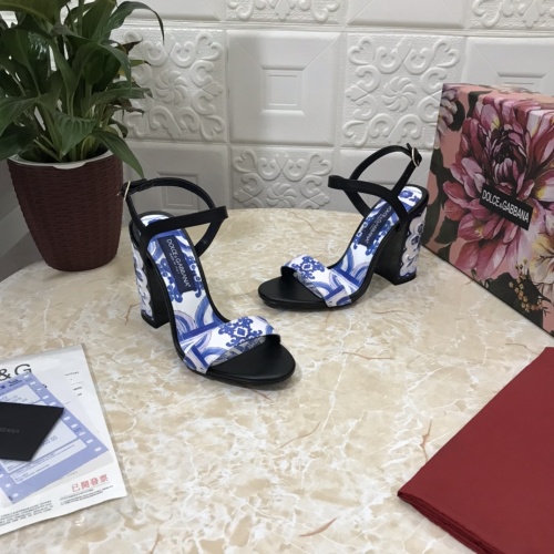 Replica Dolce & Gabbana D&G Sandal For Women #1057764 $150.00 USD for Wholesale