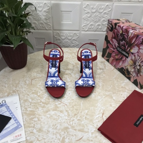 Replica Dolce & Gabbana D&G Sandal For Women #1057767 $150.00 USD for Wholesale