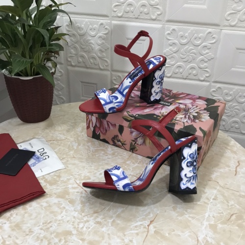Replica Dolce & Gabbana D&G Sandal For Women #1057767 $150.00 USD for Wholesale