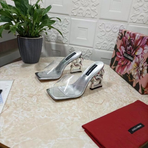 Dolce &amp; Gabbana D&amp;G Slippers For Women #1057773 $118.00 USD, Wholesale Replica Dolce &amp; Gabbana D&amp;G Slippers
