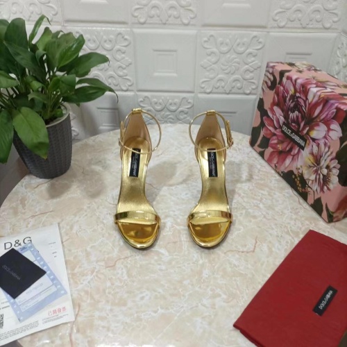 Replica Dolce & Gabbana D&G Sandal For Women #1057780 $118.00 USD for Wholesale