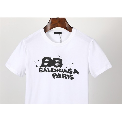 Replica Balenciaga T-Shirts Short Sleeved For Men #1057829 $24.00 USD for Wholesale