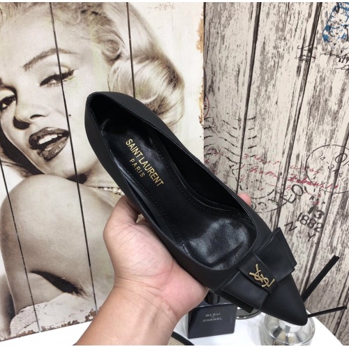 Replica Yves Saint Laurent YSL High-Heeled Shoes For Women #1057896 $102.00 USD for Wholesale