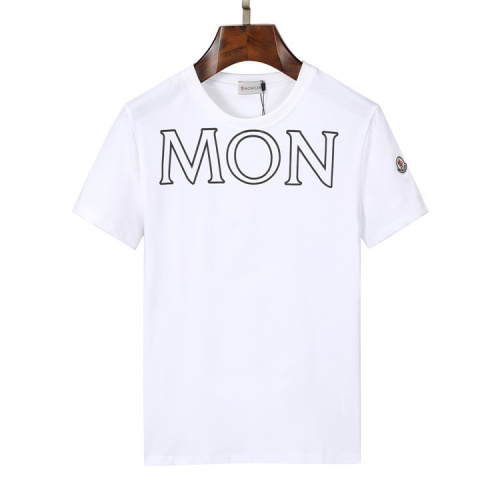 Moncler T-Shirts Short Sleeved For Men #1057929 $24.00 USD, Wholesale Replica Moncler T-Shirts