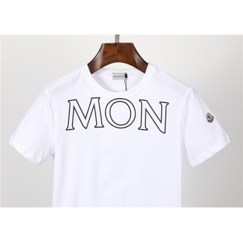 Replica Moncler T-Shirts Short Sleeved For Men #1057929 $24.00 USD for Wholesale