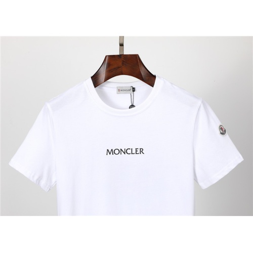 Replica Moncler T-Shirts Short Sleeved For Men #1057933 $24.00 USD for Wholesale