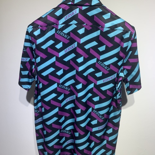 Replica Versace Shirts Short Sleeved For Men #1058114 $45.00 USD for Wholesale