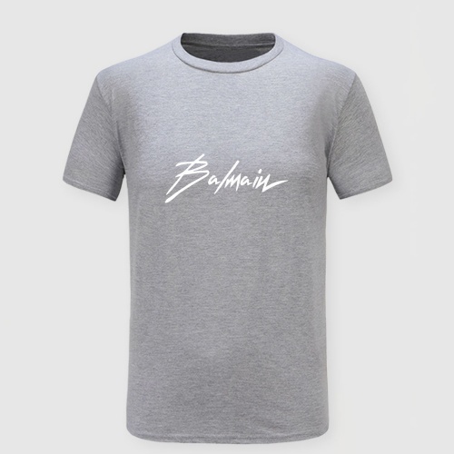 Balmain T-Shirts Short Sleeved For Men #1058278 $25.00 USD, Wholesale Replica Balmain T-Shirts