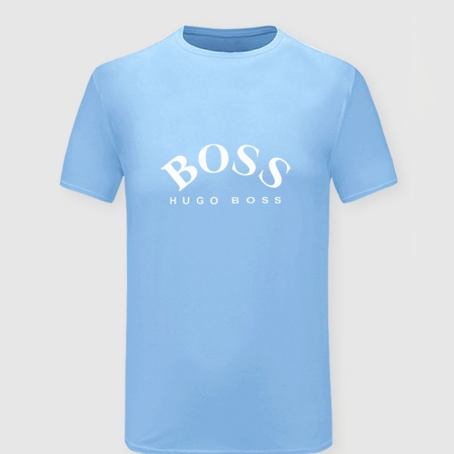 Boss T-Shirts Short Sleeved For Men #1058297 $25.00 USD, Wholesale Replica Boss T-Shirts