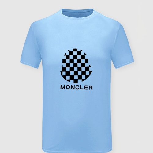 Moncler T-Shirts Short Sleeved For Men #1058368 $25.00 USD, Wholesale Replica Moncler T-Shirts