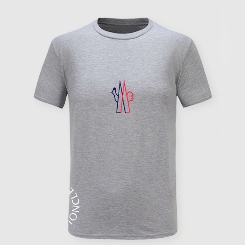 Moncler T-Shirts Short Sleeved For Men #1058378 $25.00 USD, Wholesale Replica Moncler T-Shirts