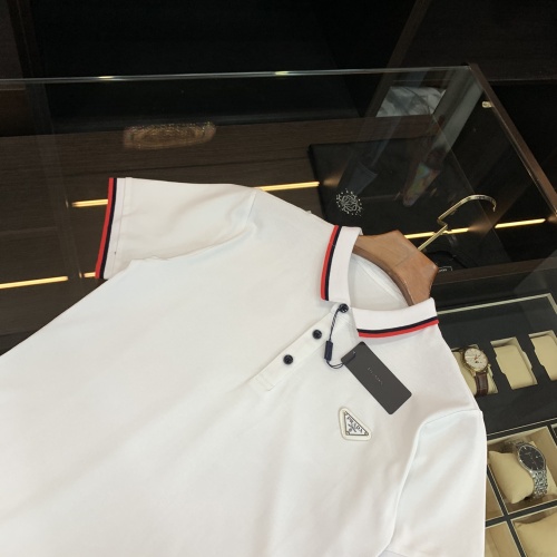 Replica Prada T-Shirts Short Sleeved For Men #1058414 $40.00 USD for Wholesale