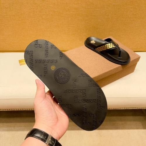 Replica Versace Slippers For Men #1058464 $48.00 USD for Wholesale