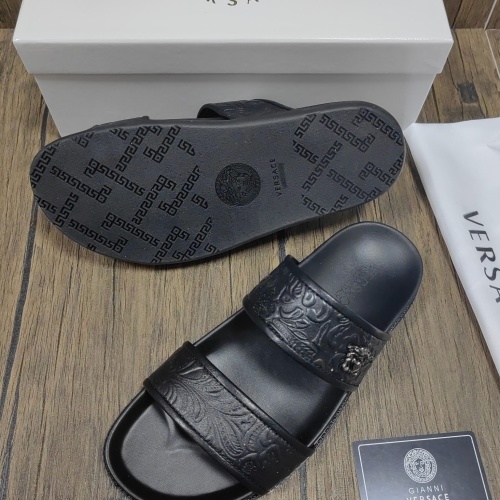 Replica Versace Slippers For Men #1058759 $48.00 USD for Wholesale