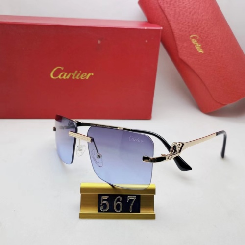 Cartier Fashion Sunglasses #1058984