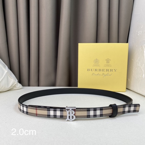 Replica Burberry AAA Quality Belts For Women #1059123 $48.00 USD for Wholesale