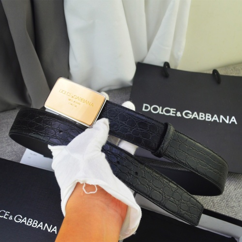 Replica Dolce & Gabbana D&G AAA Quality Belts For Men #1059233 $72.00 USD for Wholesale