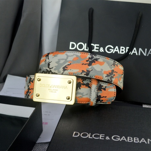 Replica Dolce & Gabbana D&G AAA Quality Belts For Men #1059249 $76.00 USD for Wholesale