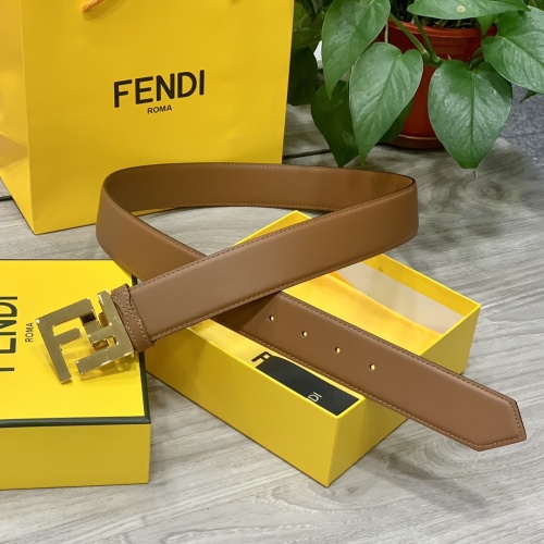 Replica Fendi AAA Quality Belts For Men #1059289 $60.00 USD for Wholesale