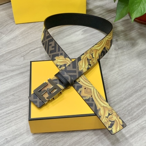 Replica Fendi AAA Quality Belts For Men #1059315 $64.00 USD for Wholesale