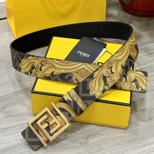 Replica Fendi AAA Quality Belts For Men #1059338 $64.00 USD for Wholesale