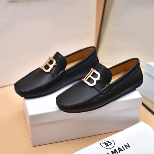 Balmain Leather Shoes For Men #1059359