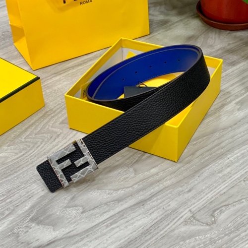 Replica Fendi AAA Quality Belts For Men #1059363 $64.00 USD for Wholesale