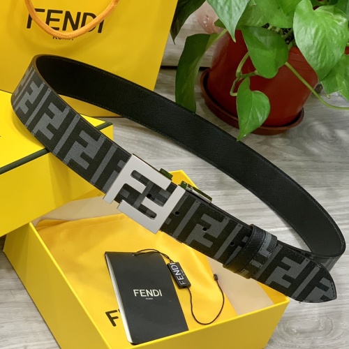 Replica Fendi AAA Quality Belts For Men #1059369 $64.00 USD for Wholesale