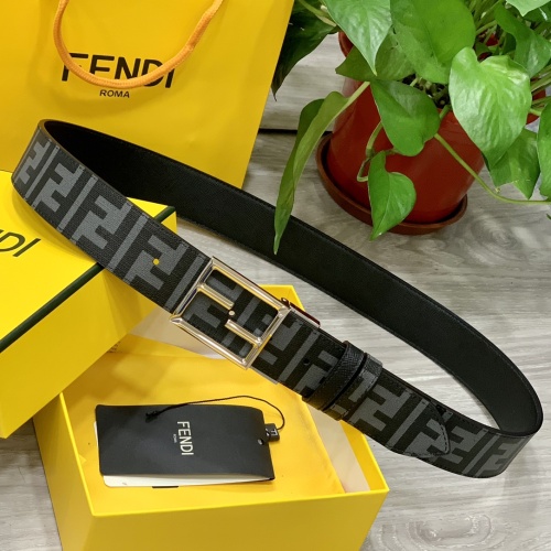 Replica Fendi AAA Quality Belts For Men #1059372 $64.00 USD for Wholesale
