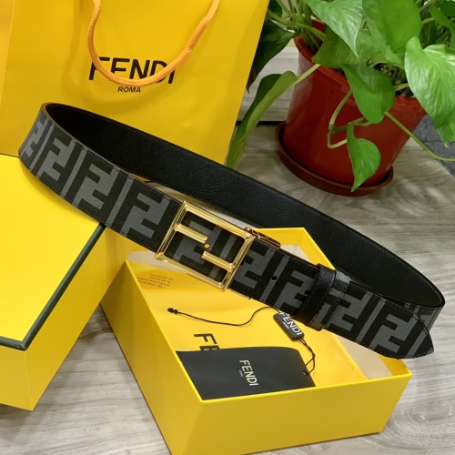 Replica Fendi AAA Quality Belts For Men #1059373 $64.00 USD for Wholesale