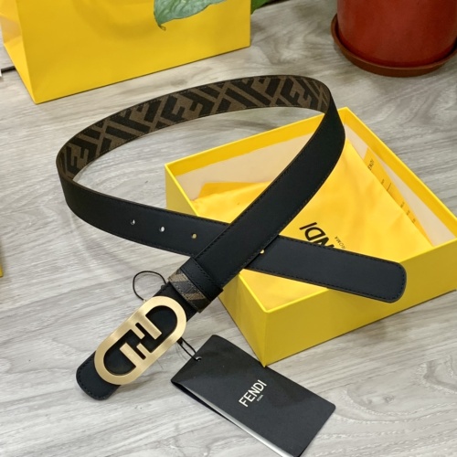 Replica Fendi AAA Quality Belts For Women #1059381 $56.00 USD for Wholesale