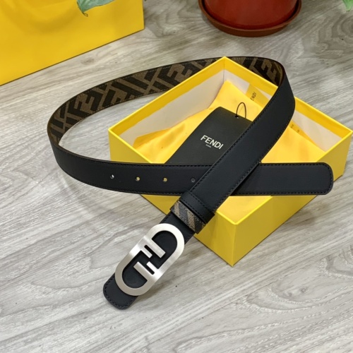 Replica Fendi AAA Quality Belts For Women #1059382 $56.00 USD for Wholesale