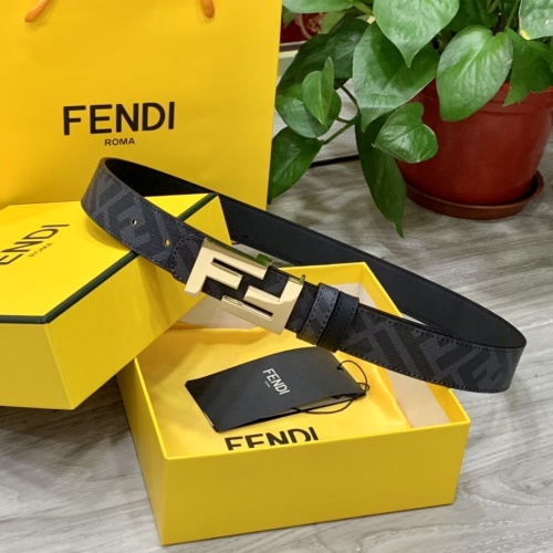 Replica Fendi AAA Quality Belts For Women #1059406 $56.00 USD for Wholesale