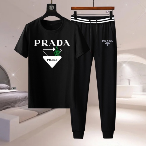 Prada Tracksuits Short Sleeved For Men #1059610