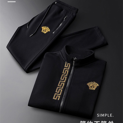 Replica Versace Tracksuits Long Sleeved For Men #1059755 $85.00 USD for Wholesale