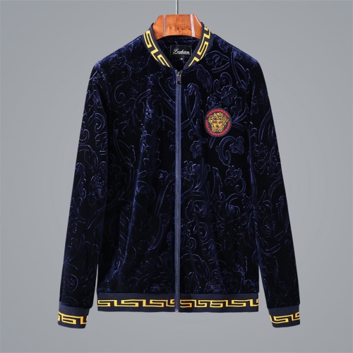 Replica Versace Tracksuits Long Sleeved For Men #1059771 $85.00 USD for Wholesale