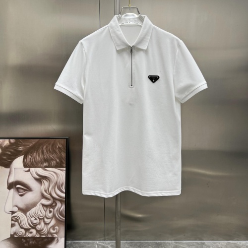 Prada T-Shirts Short Sleeved For Men #1059834