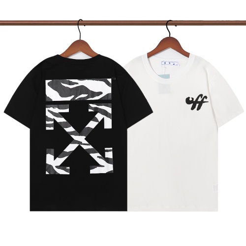 Replica Off-White T-Shirts Short Sleeved For Unisex #1059869 $27.00 USD for Wholesale