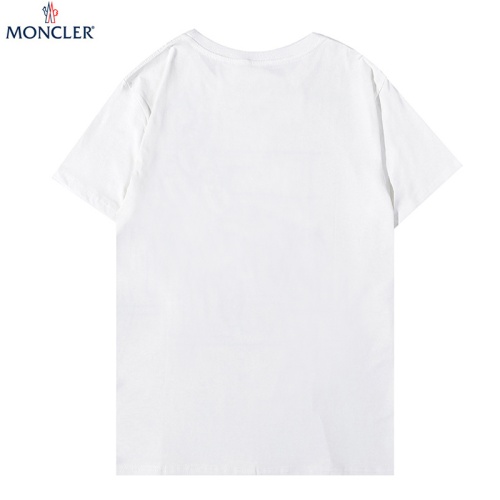 Replica Moncler T-Shirts Short Sleeved For Unisex #1059873 $25.00 USD for Wholesale