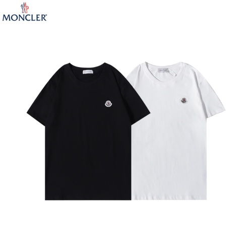 Replica Moncler T-Shirts Short Sleeved For Unisex #1059873 $25.00 USD for Wholesale