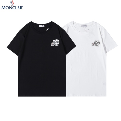 Replica Moncler T-Shirts Short Sleeved For Unisex #1059875 $25.00 USD for Wholesale