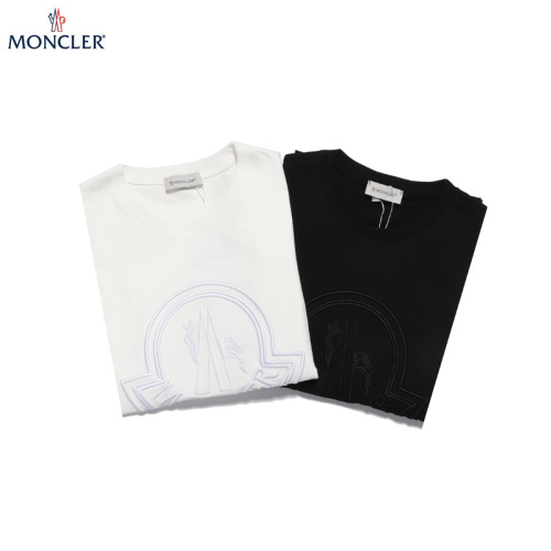 Replica Moncler T-Shirts Short Sleeved For Unisex #1059877 $25.00 USD for Wholesale