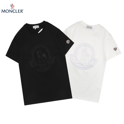 Replica Moncler T-Shirts Short Sleeved For Unisex #1059878 $25.00 USD for Wholesale