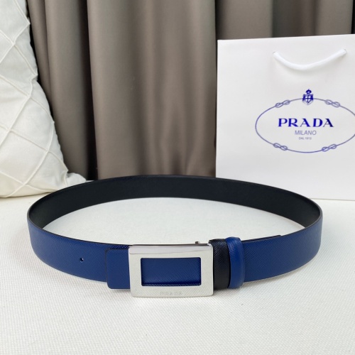 Prada AAA Quality Belts For Men #1059898 $60.00 USD, Wholesale Replica Prada AAA Quality Belts