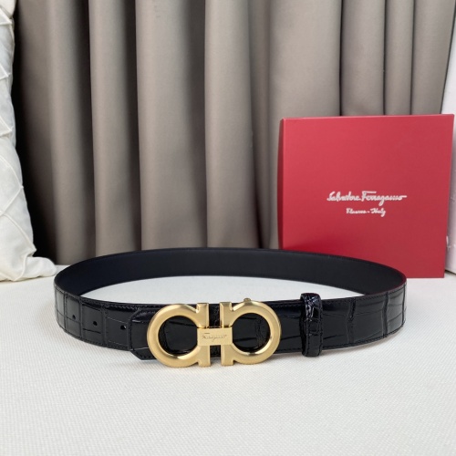 Replica Salvatore Ferragamo AAA Quality Belts For Men #1060066 $48.00 USD for Wholesale