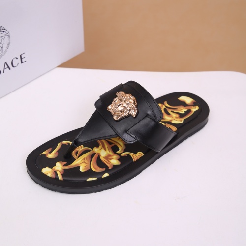 Replica Versace Slippers For Men #1060213 $48.00 USD for Wholesale