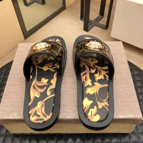 Replica Versace Slippers For Men #1060239 $48.00 USD for Wholesale